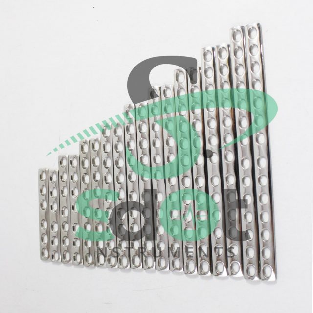 3.5MM DCP (Dynamic Compression Plate) Small Fragment Plates 18 PCs SPS-5028