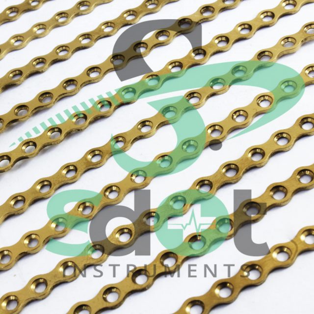 Maxillofacial 2.0mmm Reconstruction Compression Plate Orthopedic Implants SdOt