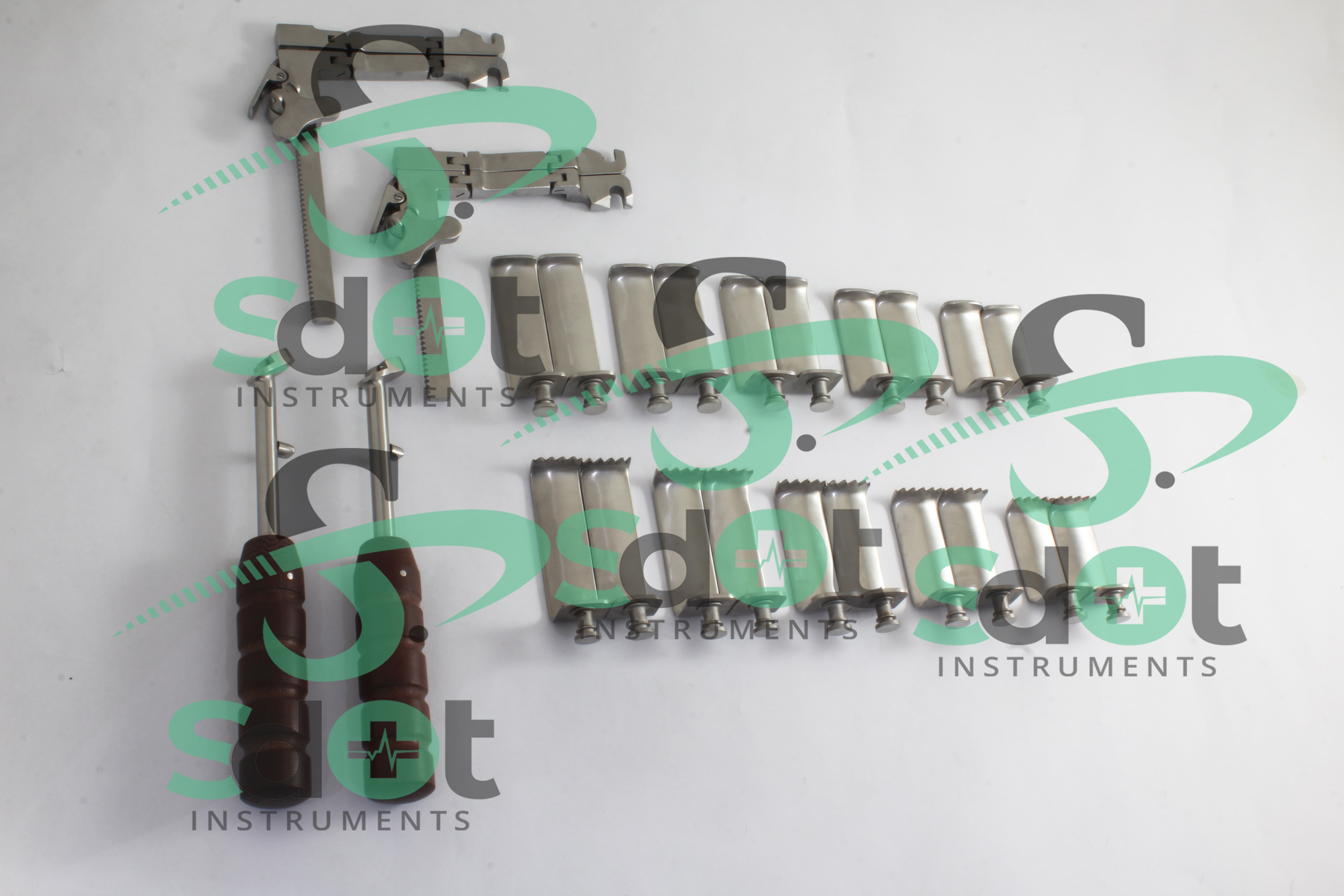 Casper Cervical Vertebral Column Retractor Frame 44 PCs Set 23 x 45 to 65 mm By SdOt Instruments - Image 2