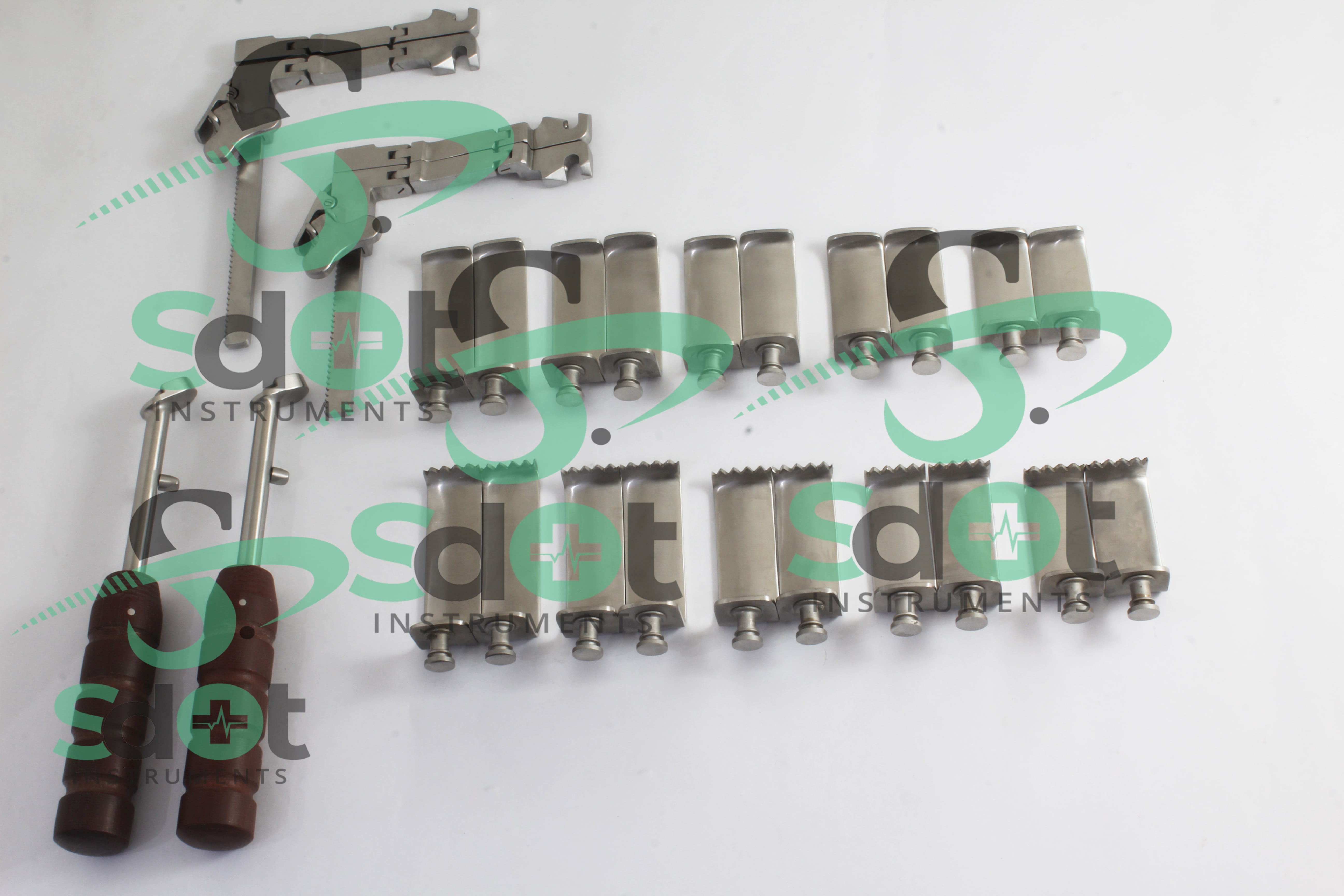 Casper Cervical Vertebral Column Retractor Frame 44 PCs Set 23 x 45 to 65 mm By SdOt Instruments - Image 3