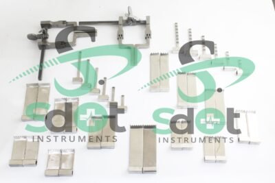 McCulloch Micro Discectomy Lumbar Retractor 38 PCs Silver Set By SdOt Instruments