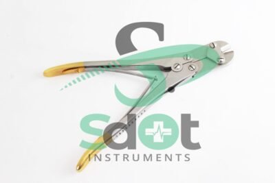 Wire Cutter w/ Tungsten Carbide 23 cm up to 3.0 mm wire Surgical Orthopedic By SdOt Instruments