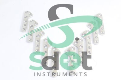 3.5MM TPLO Slocum Plates Veterinary Implants Set of 10 PCs By SdOt Instruments