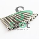 4.0MM Cancellous Screws Full Thread 130 Pcs Different Lengths By SdOt Instruments