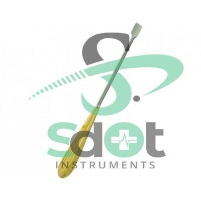 Temporal Dissector, Straight,12 mm Tip, Length 23.5 cm By SdOt Instruments
