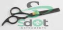 Hairdressing Scissor, Thinner Black Barber Hair Cutting Scissor SdOt Instruments