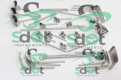 Omni Tract Adult Retractor With Wishbone Frame 23 PCs Set Surgical Instrument  By SdOt Instruments