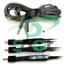 3 X American Jewellery Forceps 11cm Tip 1mm + 3MTR Cable Veternary CE