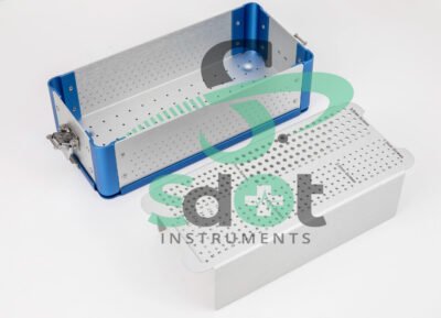 1.5mm, 2.0mm, 2.4mm, 2.7 & 3.5mm Screws Box, Rack, Sterilization Box Aluminum Ortho/Vet Implants by SdOt Instruments