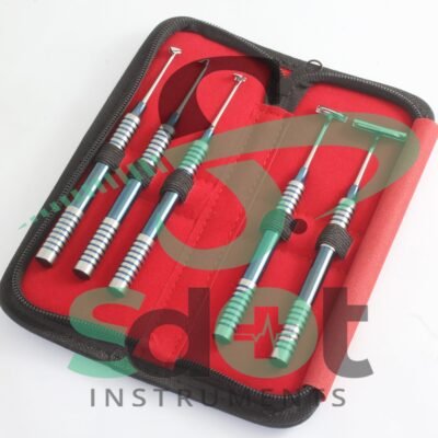 Soft Brushing Release 05 PCs Kit Periosteal incision Lingual Flap Dental Implant By SdOt Instruments