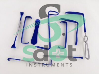 Surgical Insulated Retractor Set Of 9 Pcs Surgical Instruments By SdOt Instruments