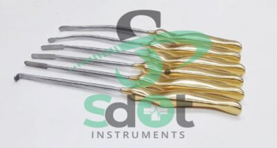 Face Life Browlife Dissectors & Elevator Set Of 6 PCS Plastic Syegery Instruments SdOt Instruments