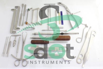 Large Fragment Set Stainless Steel Orthopedic Veterinary Instruments By SdOt Instruments