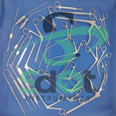 Fess Instrments Complete Set Of Endoscopic Sinus Surgery Platic Surgery Set By SdOt Instruments