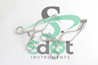 Markham Meyerding Hemi-Laminectomy Retractors 60 mm x 25 mm x 17.5 cm 2PCs L & R By SdOt Instruments