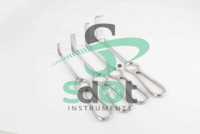 2 Set of 4 Pcs MSI Langenbeck Right Angle Retractor Surgical Instrument By SdOt Instruments