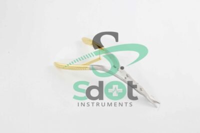 Caplan Septum Scissors Double Action Fine Nasal Shears Tungsten Carbide Serrated By SdOt Instruments