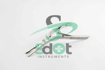 Morselizer Rubin Septal Forceps Angled 20 cm Plastic Surgery Instruments By SdOt Instruments