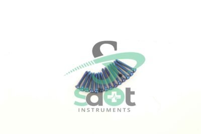 3.5mm Cortical Screws Self Tapping 120 PCs Different Lengths Set Titanium Orthopedic Veterinary By SdOt Instruments