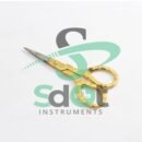 100 Pcs of Small Embroidery Baby Toe Nail Art Cuticle & Nail Scissors SdOt Instr