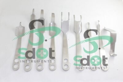 A set of 9 types Hip joint Hip Retractors orthopedic Veterinary instrument tool