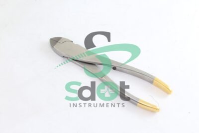TC Wire Cutting Plier Gold Stainless Steel Orthopedics By SdOt Instruments