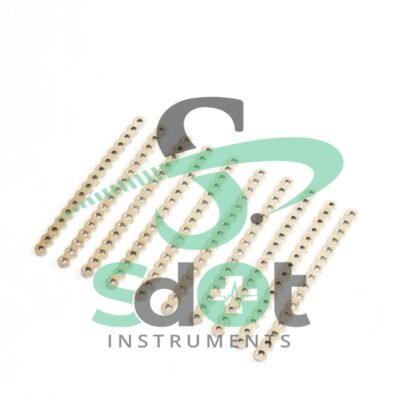 2.0mm Locking Reconstration Plates,16 Holes,10 Plates Set Orthopedic Veterinary Implants By SdOt Instruments