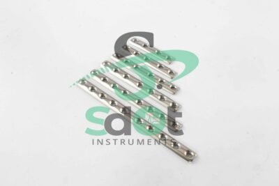 3.5mm One Third Tubular Plate Set of 30 PCs Small Fragments Ortho Vet Implants By SdOt Instruments