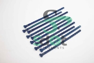 1.5mm Locking T Plate 26 hole, Set of 10 PCs Ortho/Vet Implants by SdOt Instruments