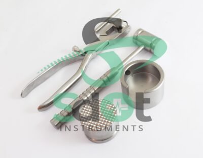 Bone Mill Crusher Morselizer implant grinder augmentation Dental By SdOt Instruments