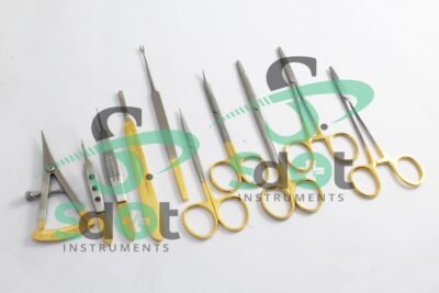 Blepharoplasty Plastic surgery instruments 10 PCs kit By SdOt Instruments