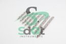 3.5MM LCP (locking Compression Plate) Broad Small Fragment Plates 08 PCs of Different Numbers of Holes by SdOt Instruments