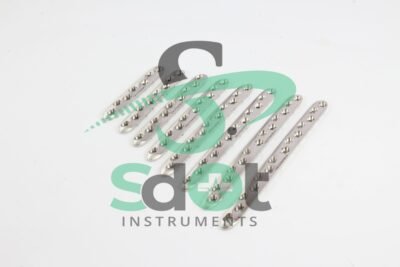 3.5MM LCP (locking Compression Plate) Broad Small Fragment Plates 08 PCs of Different Numbers of Holes by SdOt Instruments