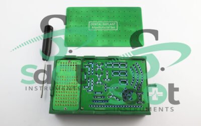 Maxillofacial CMF Mini Plate Reconstruction Plates & Screws Titanium 2.0mm Kit By SdOt Instruments