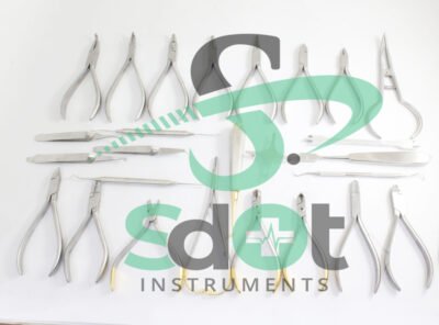 Basic Orthodontics Dental Instruments Set 27 Pcs Composite Kit Premium Quality