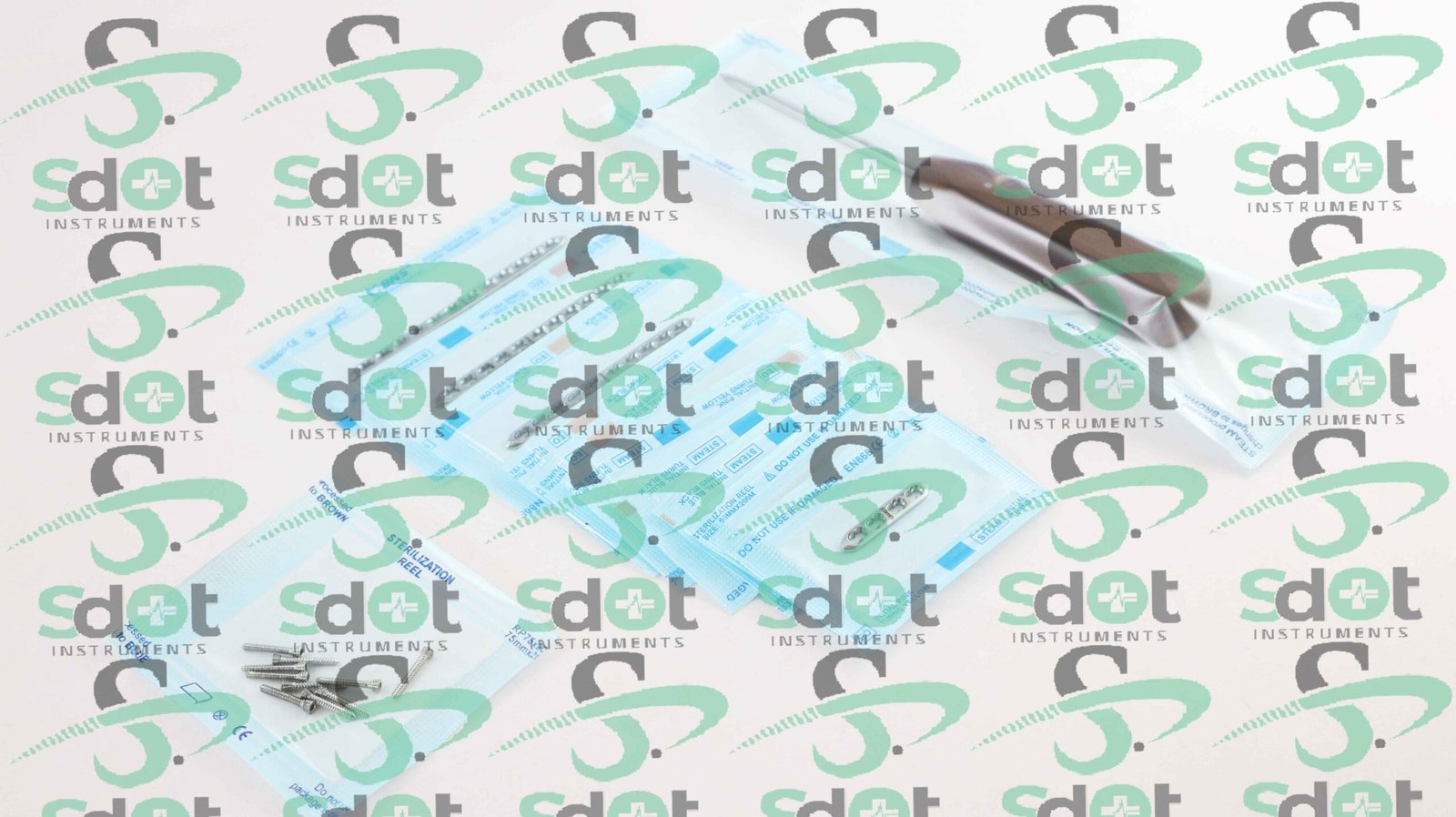 2.0mm Locking Compression Plate (LCP) & Locking Screws Set + 1 PC of Hex Screw Driver 101 Pcs Ortho/Vet Implants SdOt Instruments - Image 7