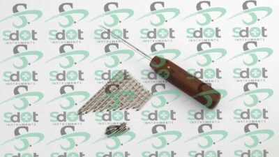 2.0mm Locking Compression Plate (LCP) & Locking Screws Set + 1 PC of Hex Screw Driver 101 Pcs Ortho/Vet Implants SdOt Instruments