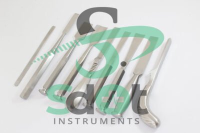 Bone Chesil and Osteotome 9 Pcs Set Orthopedic Instruments