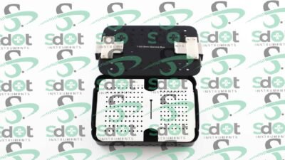 1.5mm, 2.0mm Cortical & Locking Screws Box, Rack, Sterilization Case Almunium By SdOt Instruments