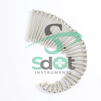 3.5mm Cortical  Cortex Screws Small Fragment Self Tapping Set 210 PCs Ortho Vet SdOt SPS-5006