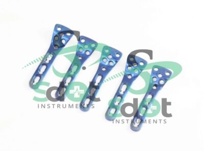 2.7mm Locking proximal Radius Plate 10 Plates Set Orthopedi  Veterinary Implants by SdOt Instruments