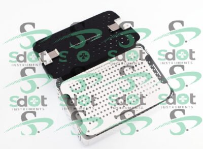 3.5mm Cortical & Locking Screws Box, Rack, Sterilization Case Almunium By SdOt Instruments