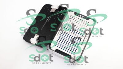 3.5mm Locking Titanium Screws Box, Rack, Sterilization Case Almunium By SdOt Instruments