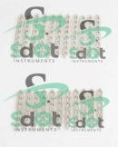 2.7mm LCP (Locking Compression Plate) Plates 6 & 8 Holes Mini Fragments By SdOt Instruments