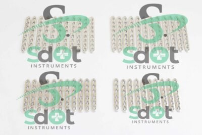 2.7mm LCP (Locking Compression Plate) Plates 6 & 8 Holes Mini Fragments By SdOt Instruments