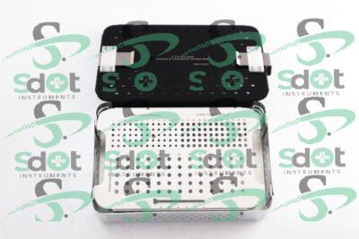 2.7mm, 3.5mm Cortical & 4.0mm Screws Box, Rack, Sterilization Case Almunium By SdOt Instruments