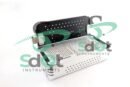 2.4mm & 2.7mm Cortical Screws Box, With Screws Rack, Sterilization Case Almunium By SdOt Instruments