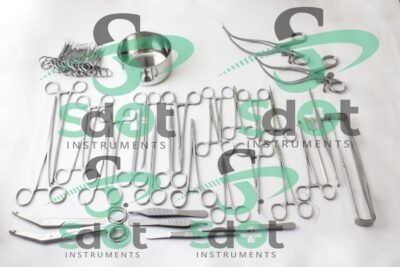 Deluxe Veterinary Surgery Instruments Kit High Grade Stainless Steel By SdOt Instruments
