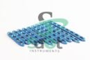 1.5mm LCP (Locking Compression Plate ) Titanium Plates Mini Fragments 10 PCs of Different Number of Holes By SdOt Instruments