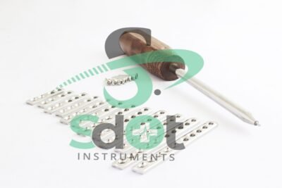 2.7mm DCP (Dynamic Compression Plate) & Cortical Screws & Screw Driver Set of 133 Pcs Ortho/Vet Instrument By SdOt Instruments